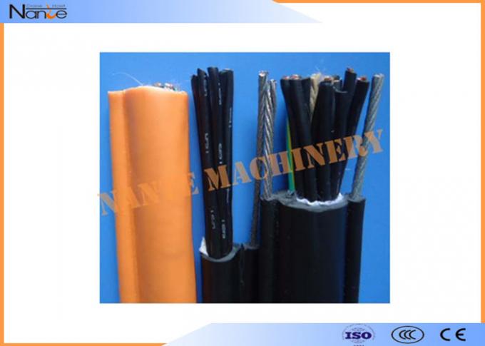 혼합 PVC 편평한 전기선 구리 물가 편평한 고압선 검정 또는 회색 0