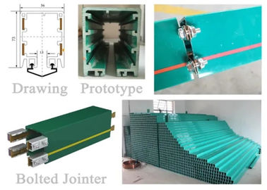 Busbar Enclosed Conductor Rail System Hfp56 With PVC Enclosed