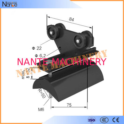 평면 케이블 운반대를 위한 C32 꽃줄 트롤리 4m 6m 길이 32mm*30mm*1.5mm