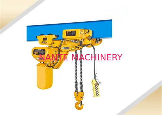 원격 제어 G80 Fec 110V 1 톤 전기 체인 호이스트